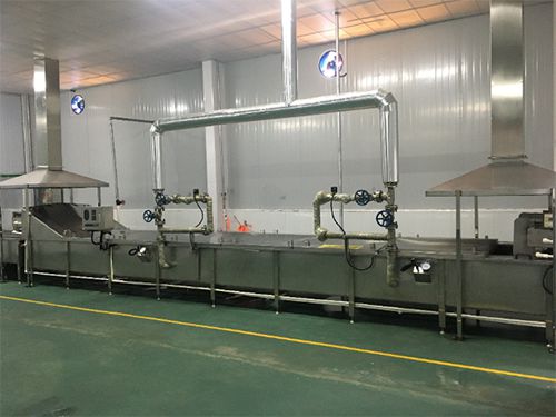 Precooking machine