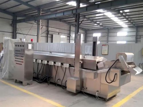 French fry frying machine