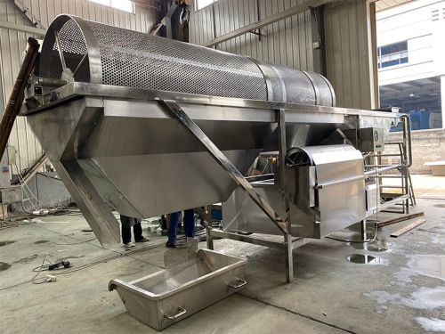 Green pea washing machine