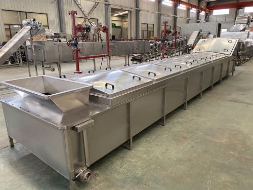Blanching machine