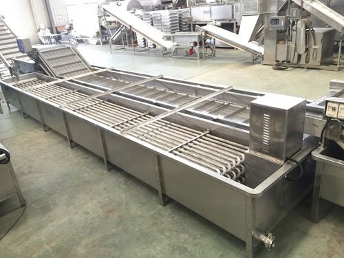 Vegetable chilled water cooling machine