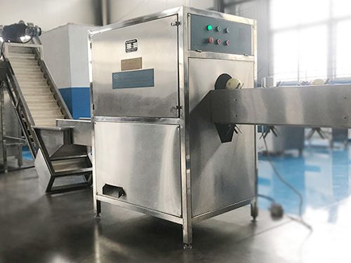 Onion head cutting machine
