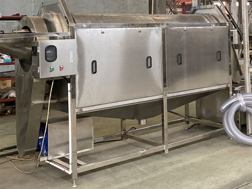 Rotary drum washer