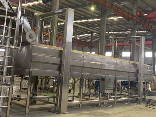 Prune softening machine
