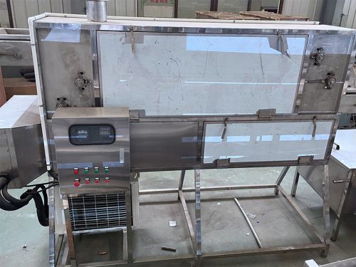 Prune cooling machine