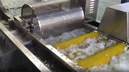 QXJ-LM Bubble Washer with Belt Conveyor