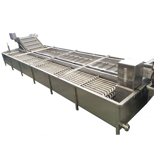 ICJ Vegetable Chilled Water Cooler with Belt Conveyor